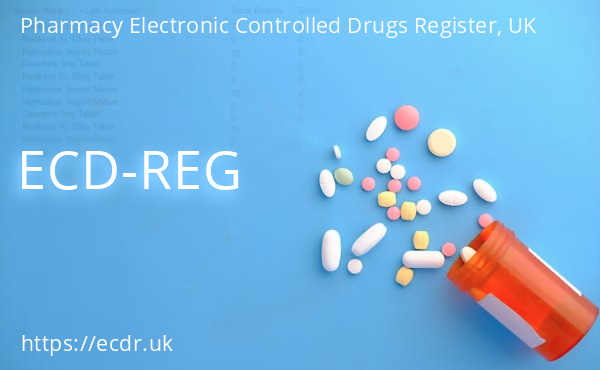 pharmacy electronic controlled drugs register ecdr, uk
